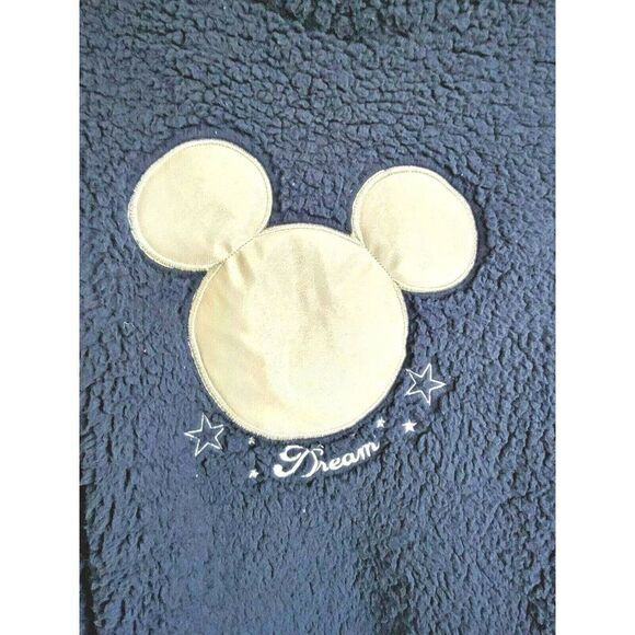 Disney‎ Women's 2X Mickey Mouse Dream Plush Fleece Blue Pajama Top 2XL Plus - Picture 3 of 6